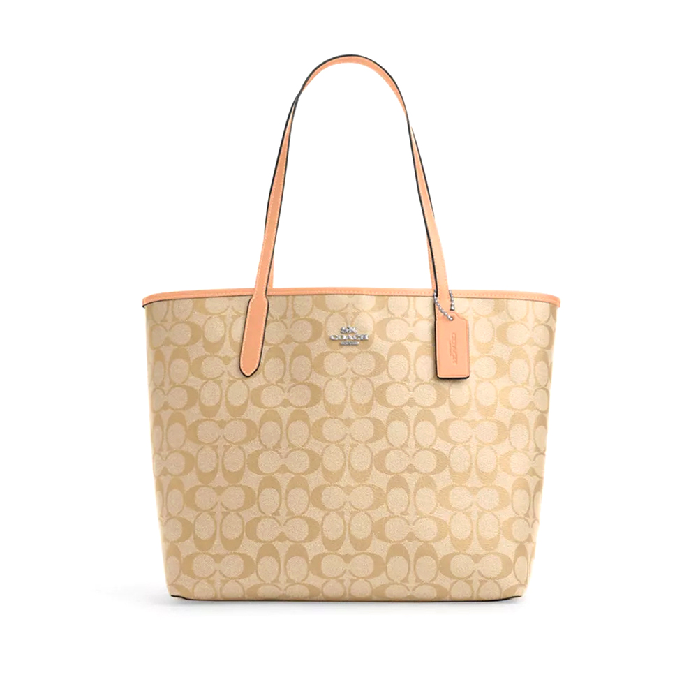 Сумка Coach тоут (Розовый)