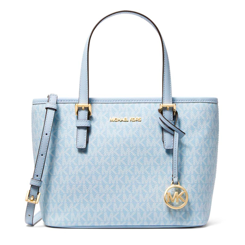Сумка Michael Kors в логотипе (Голубой)