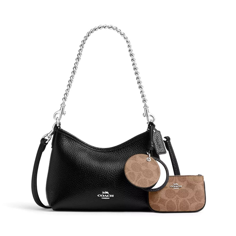 Сумка Coach через плечо (Black/Tan)