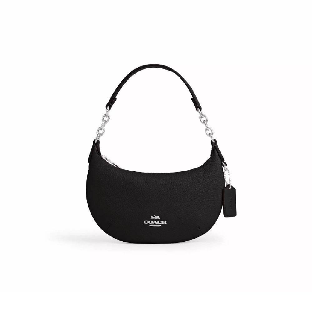 Сумка Coach на плечо (Silver/Black)