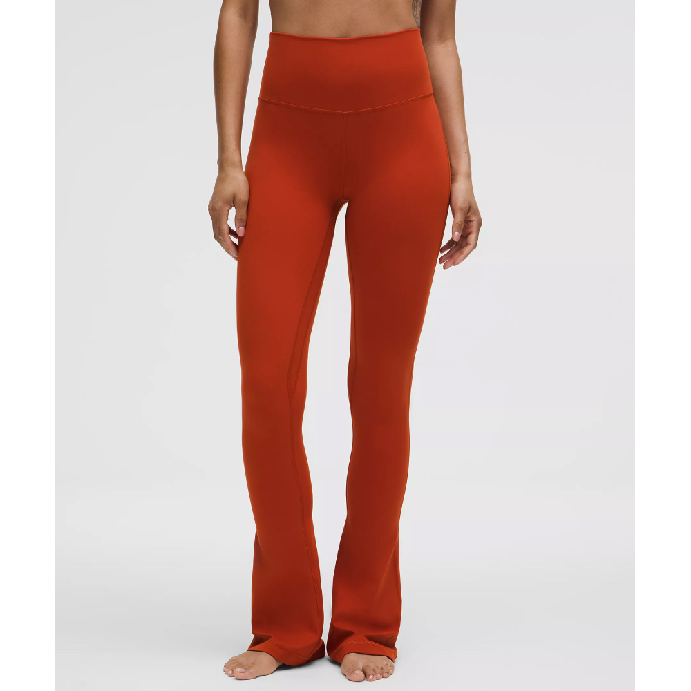Леггинсы Lululemon mini-flare(Autumn Rust)