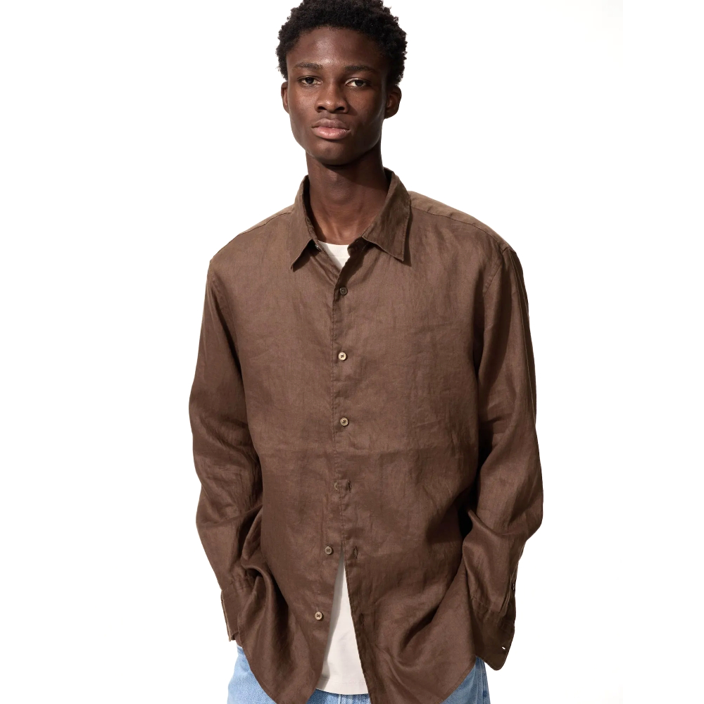 Рубашка Uniqlo (Brown)