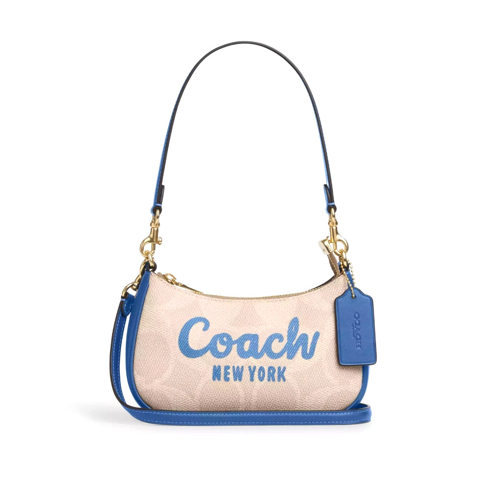 Сумка Coach через плечо (Gold/Sand/Pacific)