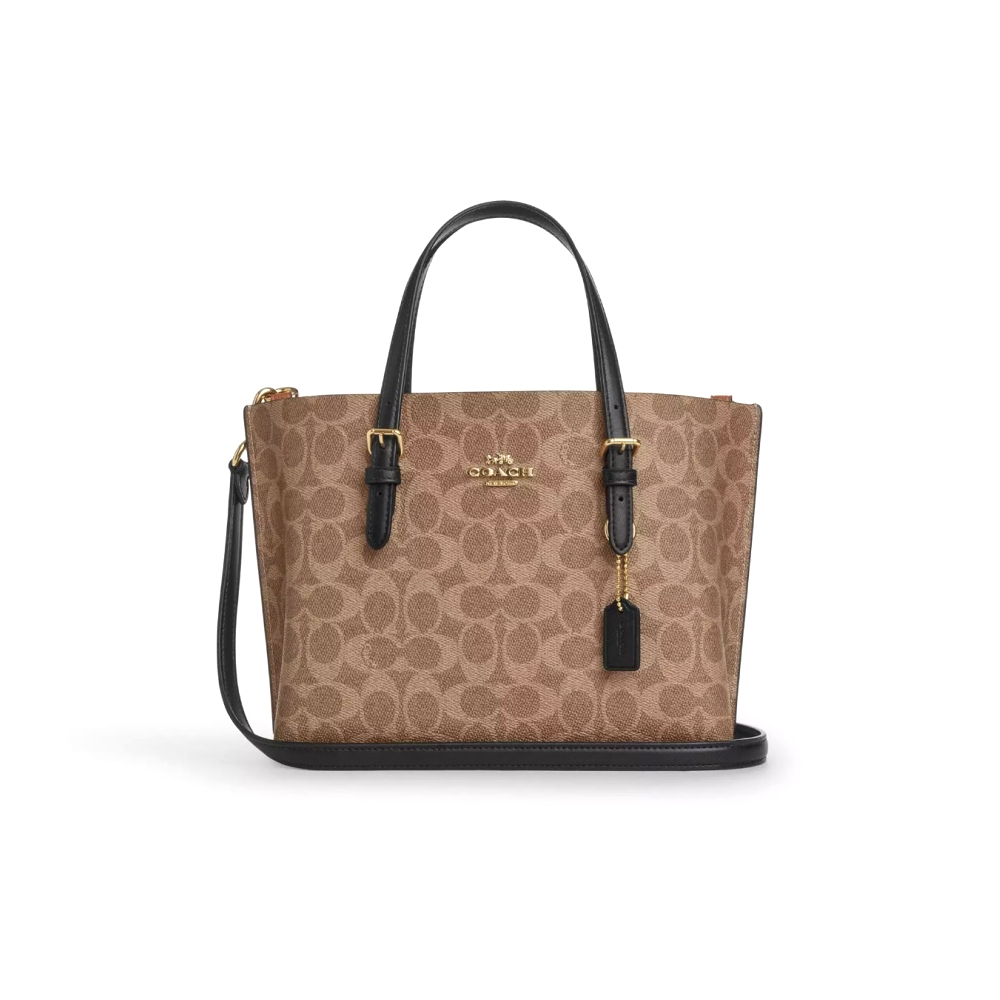 Сумка Coach тоут (Gold/Tan/Black)