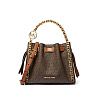 Сумка Michael Kors лого (Коричневый)