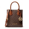 Сумка Michael Kors в логотипе мини (Коричневый)