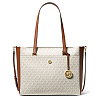 Сумка Michael Kors в логотипе 3 в 1 (Ванильная)