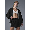 Alo  Zip Hoodie (Black)