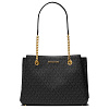 Сумка Michael Kors в логотипе (Черный)